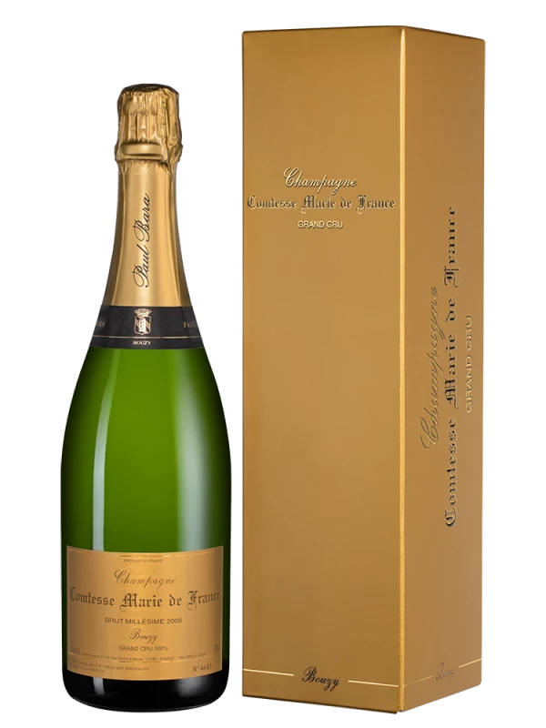 Comtesse Marie de France Brut Millesime Grand Cru Bouzy, Франция Paul Bara Подарочная