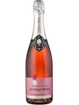 Arthur Metz, Brut Rose, Cremant d'Alsace AOP 0.75 л