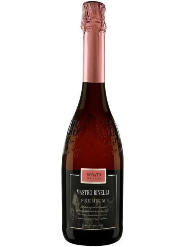 Mastro Binelli Premium Rosato Semi-sweet, gift box