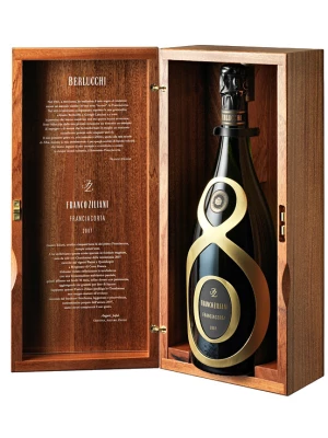 Guido Berlucchi, Franco Ziliani 80, Franciacorta Brut Riserva DOCG, gift box 1.5 л