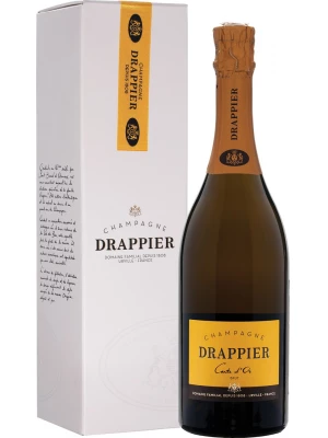 Champagne Drappier, Carte d'Or Brut, Champagne AOC, gift box 0.75 л