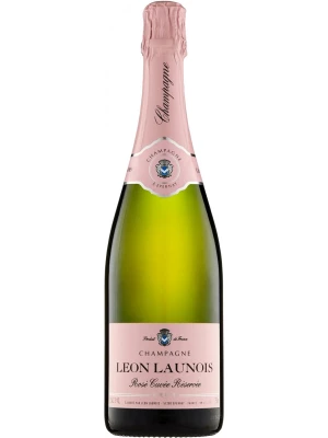Leon Launois, Cuvee Reservee Brut Rose, Champagne AOC 0.75 л
