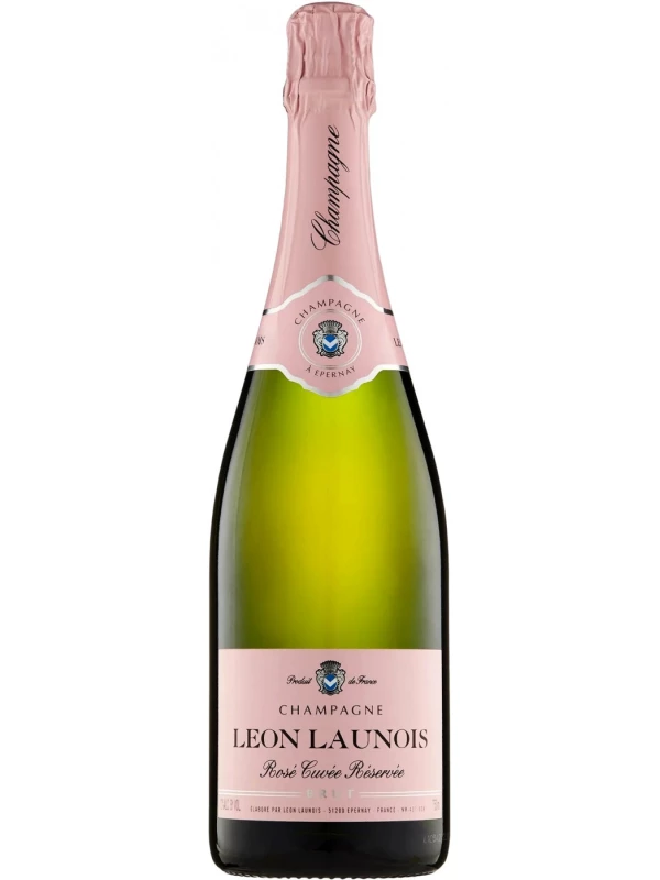 Leon Launois, Cuvee Reservee Brut Rose, Champagne AOC