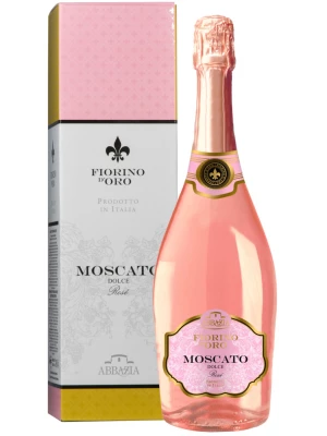 Abbazia Moscato Rose Fiorino d'Oro, gift box 0.75 л