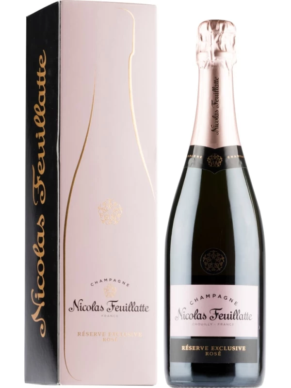Nicolas Feuillatte, Reserve Exclusive Rose Brut, gift box