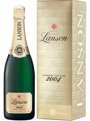 Lanson, Gold Label Brut Vintage, gift box 0.75 л 2004