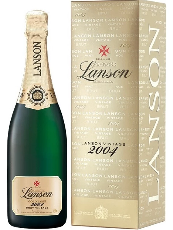 Lanson, Gold Label Brut Vintage, gift box