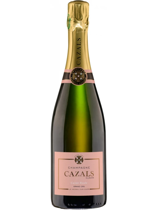 Claude Cazals, Cuvee Rosee Grand Cru Brut, Champagne AOC