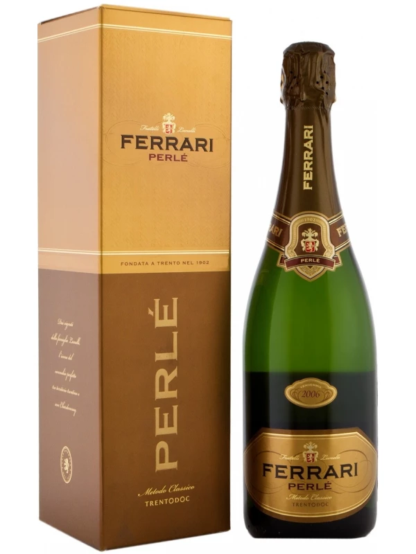 Ferrari Perle Brut 2004, Trento DOC, gift box
