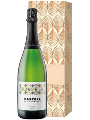 Castell de la Comanda Cava Brut DO, gift box 0.75 л