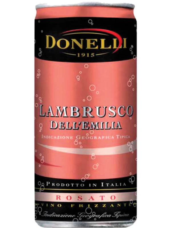 Donelli, Lambrusco dell'Emilia IGT Rosato, in can