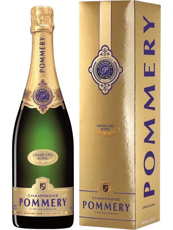 Pommery, Grand Cru Royal Vintage Brut, Champagne AOC, gift box