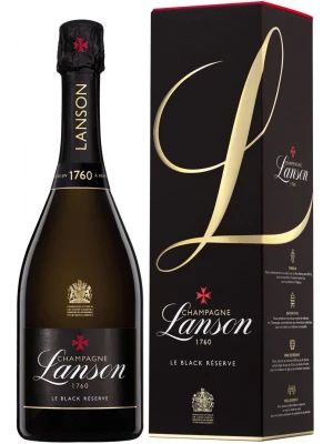 Lanson, Le Black Reserve Brut, gift box 0.75 л