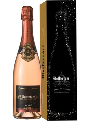 Wolfberger, Cremant d'Alsace Rose, gift box 0.75 л
