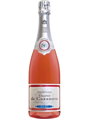 Charles de Cazanove, Tradition Rose Brut, Champagne AOC 0.75 л