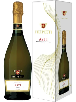 Filipetti Asti DOCG, gift box 0.75 л
