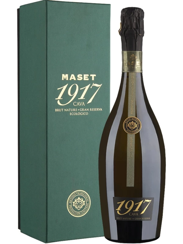 Maset, 1917 Gran Reserva Brut Nature, Cava DO, gift box