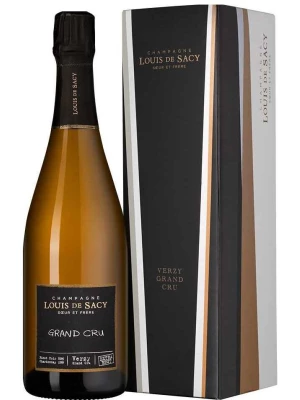 Champagne Louis de Sacy, Grand Cru, Champagne AOC, gift box 0.75 л