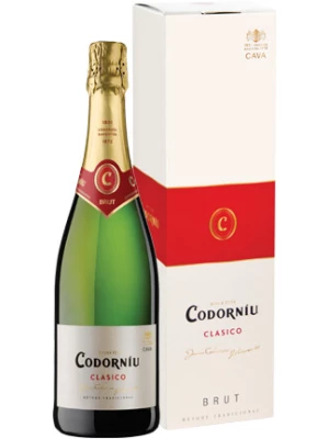 Codorniu Clasico Brut, gift box 0.75 л