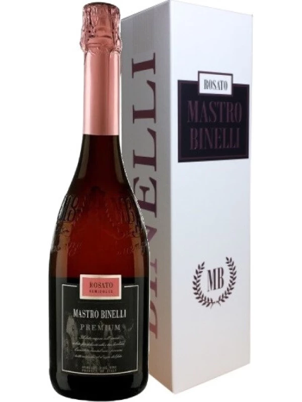 Mastro Binelli Premium Rosato Semi-sweet, gift box