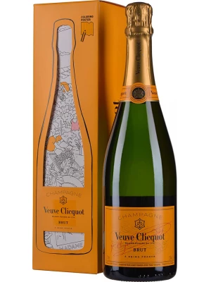 Veuve Clicquot, Brut, gift box with Colouring Poster 0.75 л