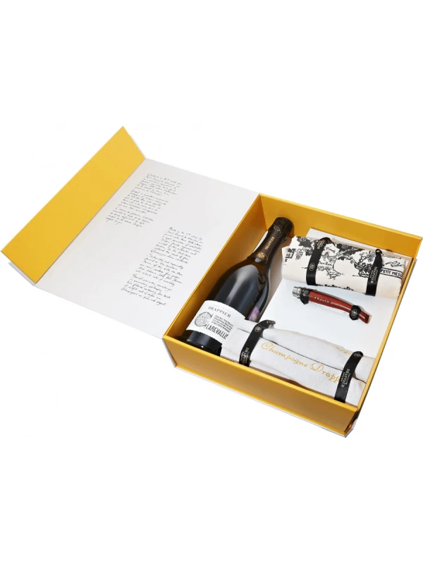 Champagne Drappier, Clarevallis, Champagne AOC, gift set