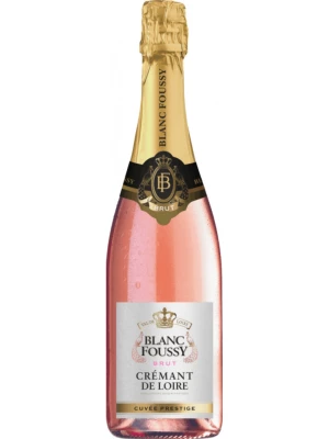 LaCheteau, Blanc Foussy Cuvee Prestige Rose Brut, Cremant de Loire AOP 0.75 л 2020