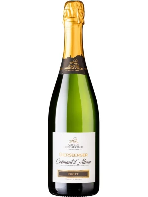 Cave de Ribeauville, Giersberger Cremant d'Alsace АОC Brut 0.75 л 2020