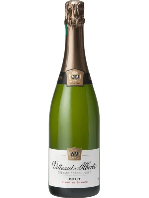 Vitteaut-Alberti, Cremant de Bourgogne AOC Blanc de Blancs Brut Nature 0.75 л