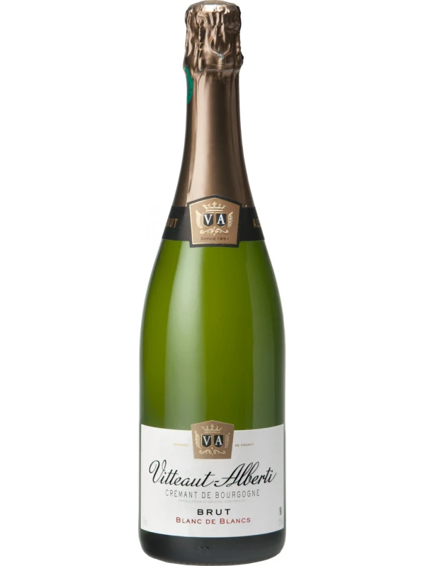 Vitteaut-Alberti, Cremant de Bourgogne AOC Blanc de Blancs Brut Nature