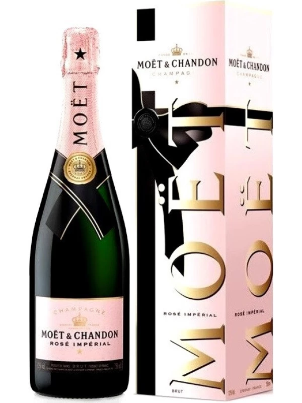 Moet & Chandon, Brut Imperial Rose, gift box Live Theis