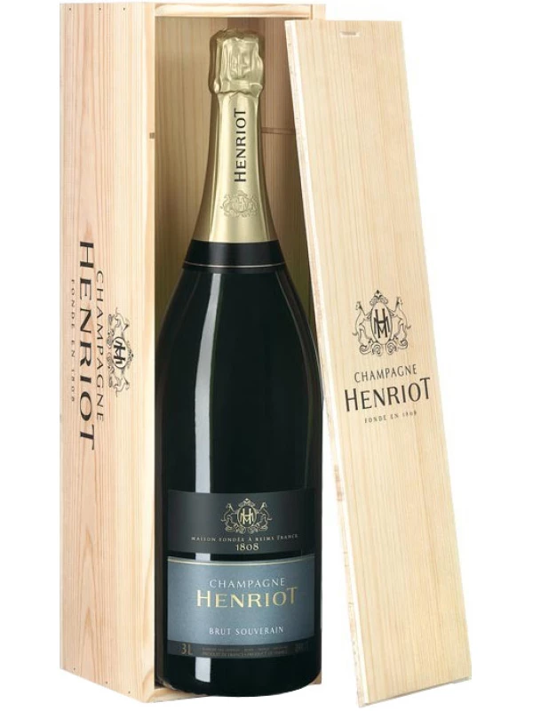 Henriot, Souverain Brut, wooden box