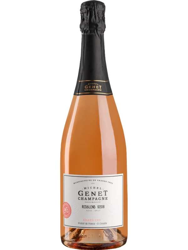 Champagne Michel Genet, Redblend 9208 Grand Cru Rose Brut, Champagne AOC