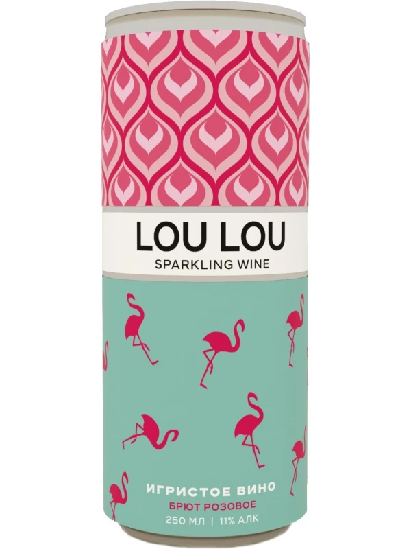 Lou Lou Rose Brut, in can