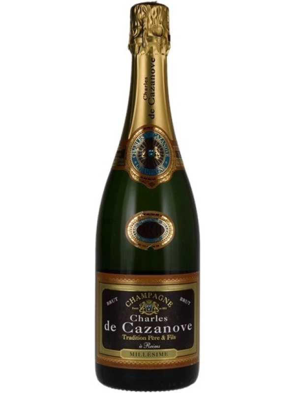 Charles de Cazanove, Tradition Millesime Brut, Champagne AOC