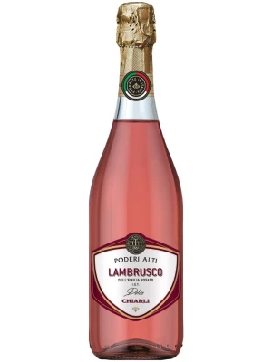 Chiarli, Poderi Alti Lambrusco Dell'Emilia Rosato IGT 0.75 л