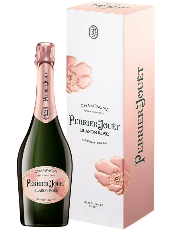 Perrier-Jouet, Blason Rose, Champagne AOC, gift box