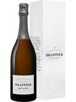 Champagne Drappier, Brut Nature, gift box 0.75 л
