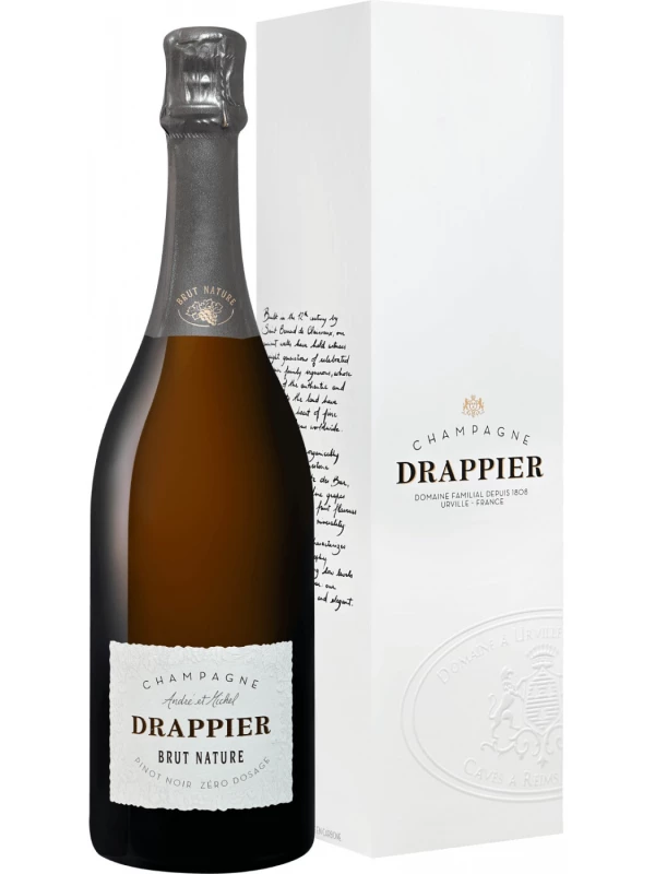 Champagne Drappier, Brut Nature, gift box
