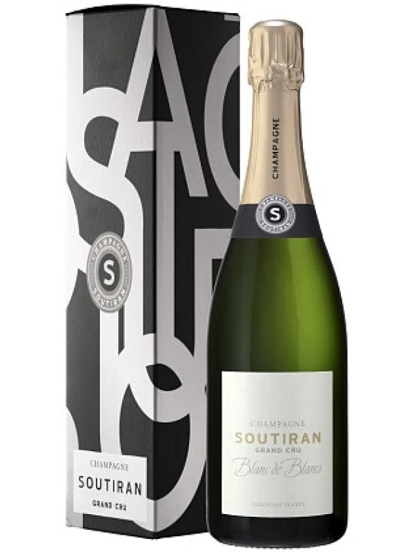 Soutiran, Blanc de Blancs Grand Cru Brut, Champagne AOC, gift box