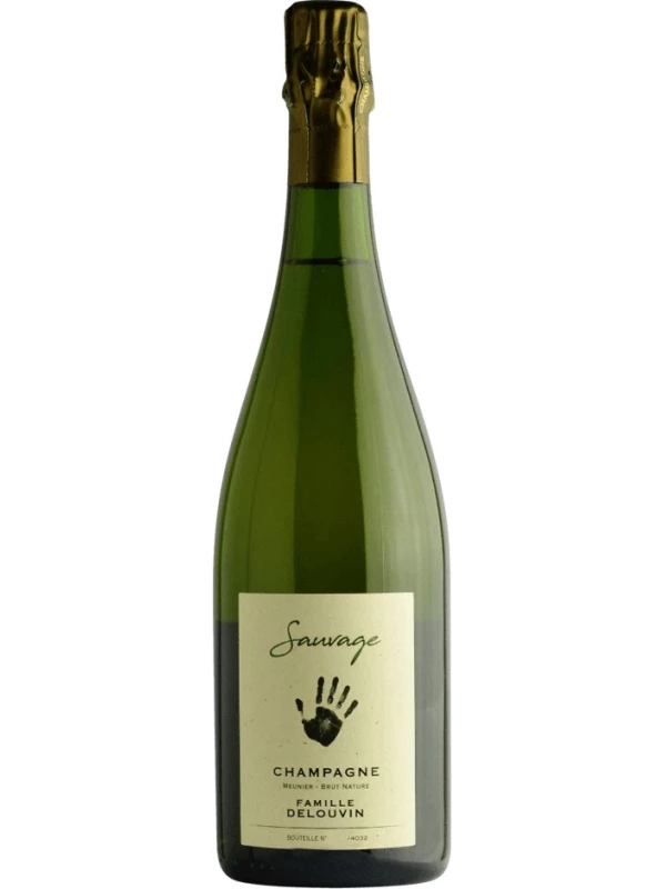 Famille Delouvin, Sauvage Meunier Brut Nature, Champagne AOC