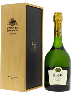 Taittinger, Comtes de Champagne Blanc de Blancs Brut, 2005 gift box 0.75 л 2005