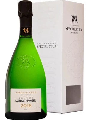 Champagne Loriot-Pagel, Special Club Vintage, Champagne AOC, gift box 0.75 л 2018