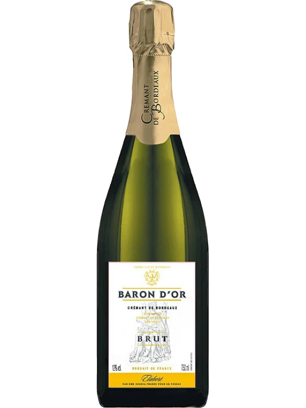Baron d'Or Brut, Cremant de Bordeaux AOC