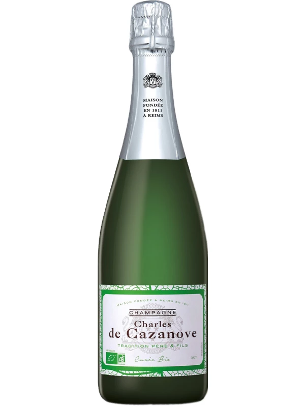 Charles de Cazanove, Tradition Bio Organic Brut, Champagne AOC