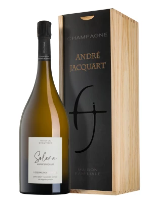 Andre Jacquart, Premier Cru Solera Blanc de Blancs Extra Brut, wooden box 1.5 л