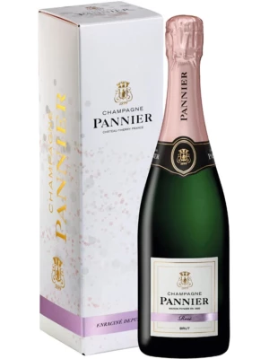 Champagne Pannier, Rose Brut, Champagne AOC, gift box 0.75 л
