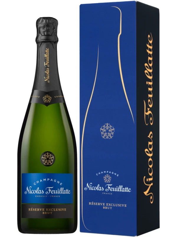 Nicolas Feuillatte, Reserve Exclusive Brut, gift box