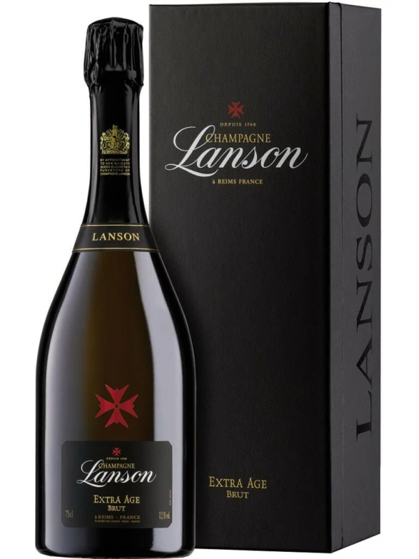 Lanson, Extra Age Brut, gift box