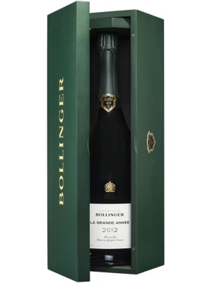 Bollinger, La Grande Annee Brut AOC, wooden box 1.5 л 2012